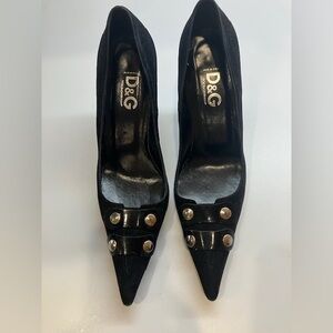 D&G Black Women's Shoes